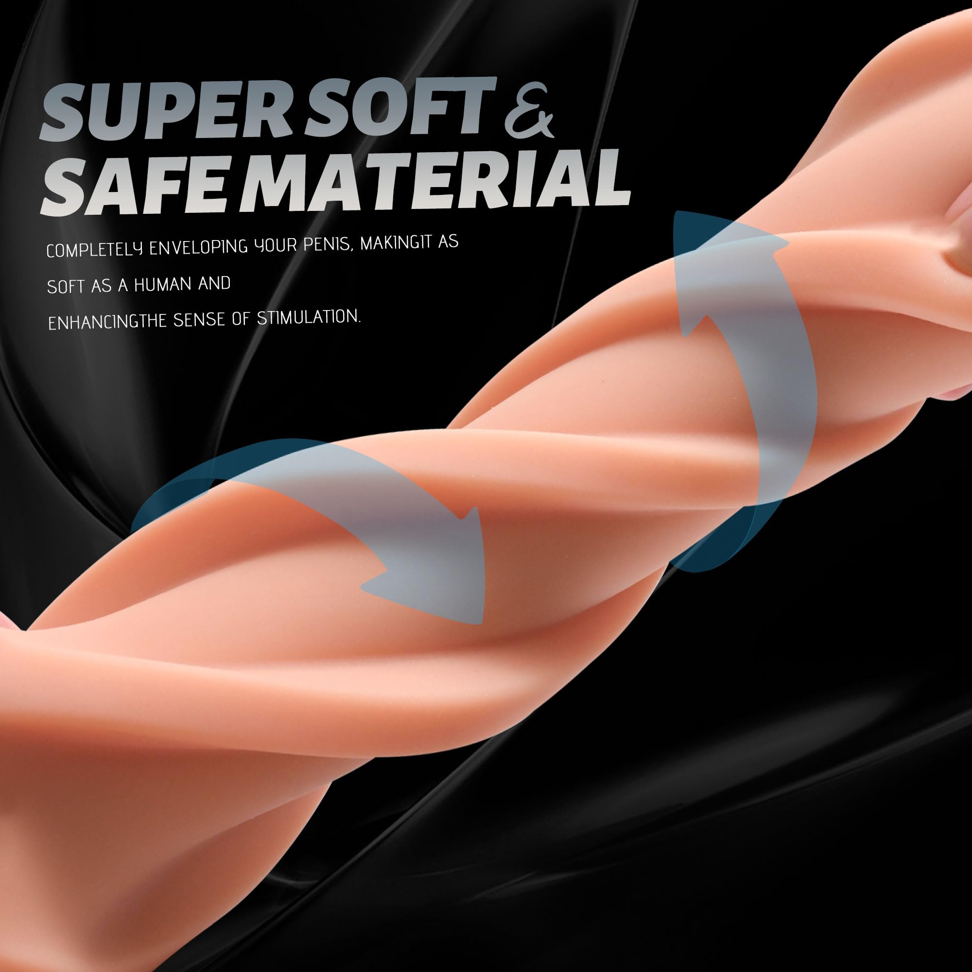 Masturbador masculino 2 en 1, doble experiencia abierta boca y coño para hombres, masturbador realista para adultos, juguetes sexuales masculinos 3D suaves y realistas mamadas manos libres con textura Masturbador masculino 2 en 1, doble experiencia abierta boca y coño para hombres, masturbador realista para adultos, juguetes sexuales masculinos 3D suaves y realistas mamadas manos libres con textura