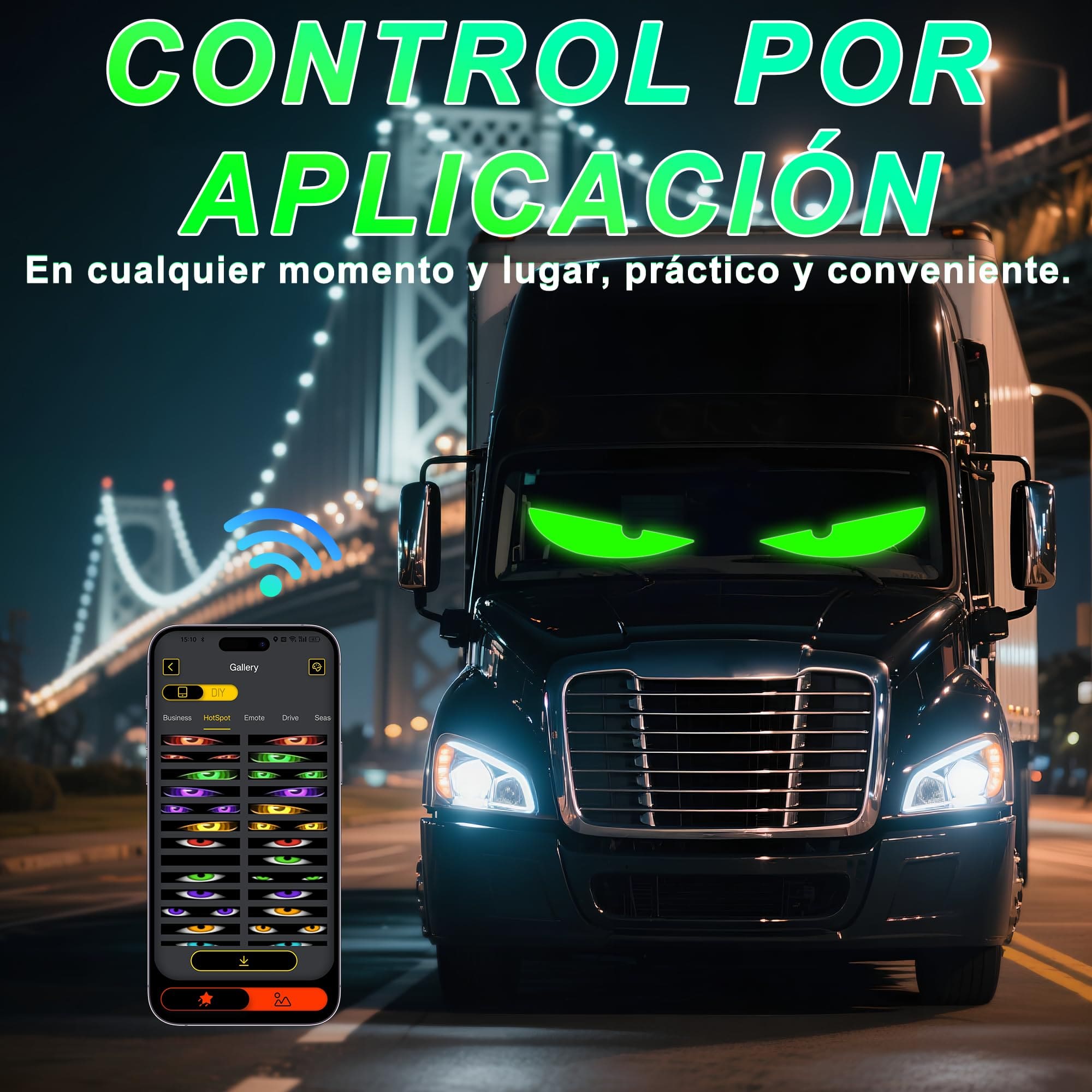 مصابيح LED للسيارات - شعارات LED مخصصة، مصابيح أمامية على شكل عين الشيطان